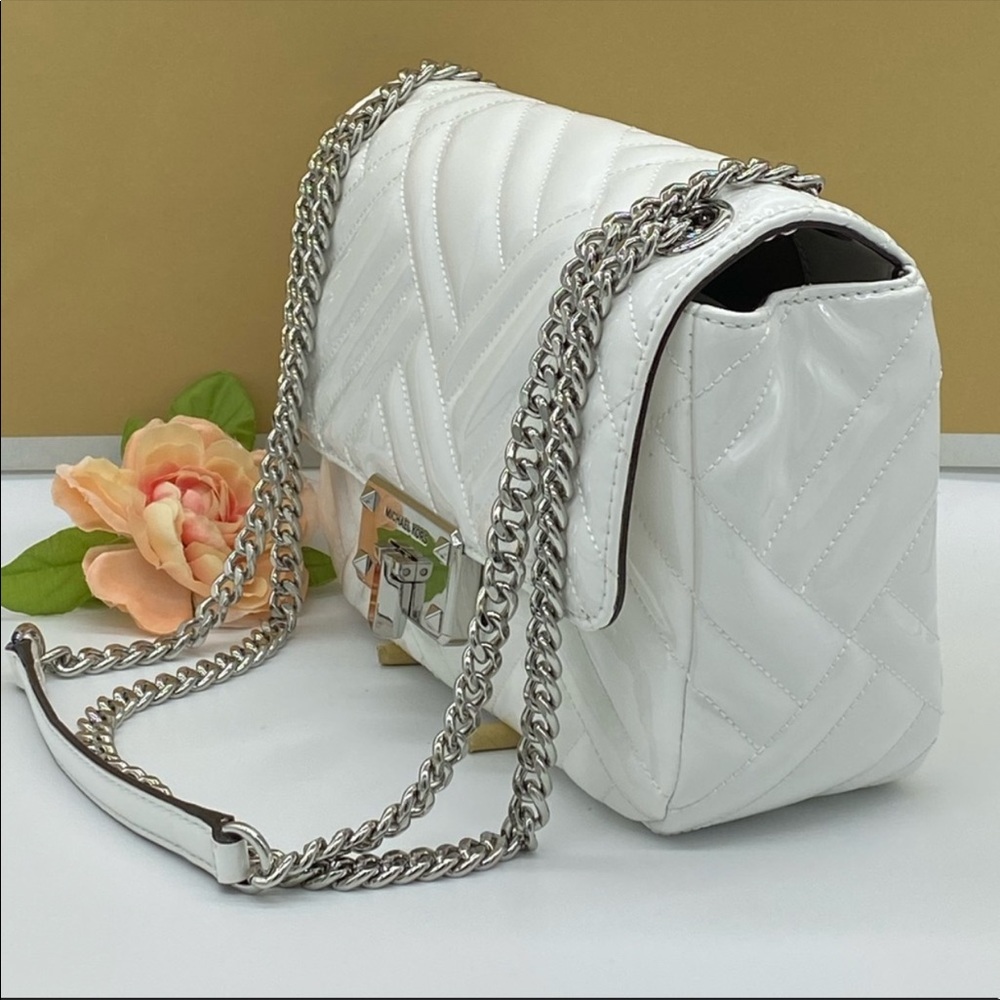 MICHAEL KORS PEYTON MEDIUM SHOULDER FLAP - Picture 6 of 15